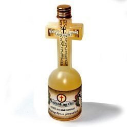 Cross Shaped Bottle Blessed Scented Oilve Oil