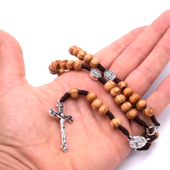 wooden rosaries from jerusalem