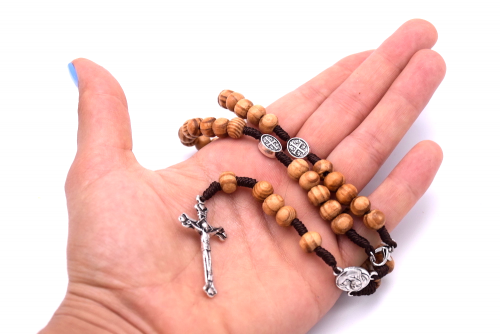 wooden rosaries from jerusalem