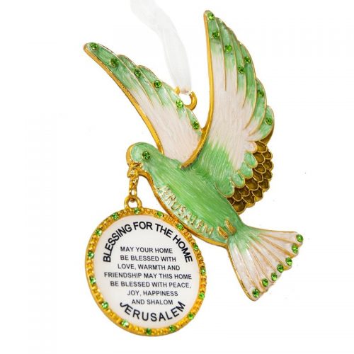 Dove of Peace Jerusalem Handmade Home Blessing Authentic Wall Hanging Home Decoration